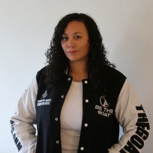 BE THE GOAT LEATHER JACKET