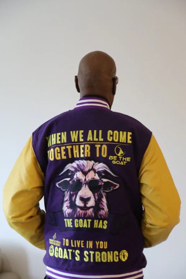 BE THE GOAT LEATHER JACKET - Image 2