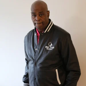BE THE GOAT LEATHER JACKET