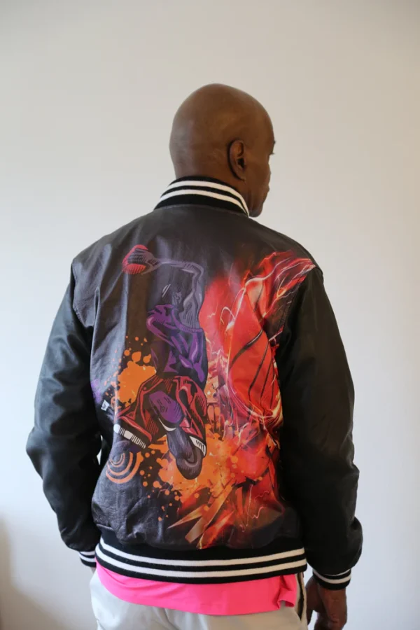BE THE GOAT LEATHER JACKET - Image 2