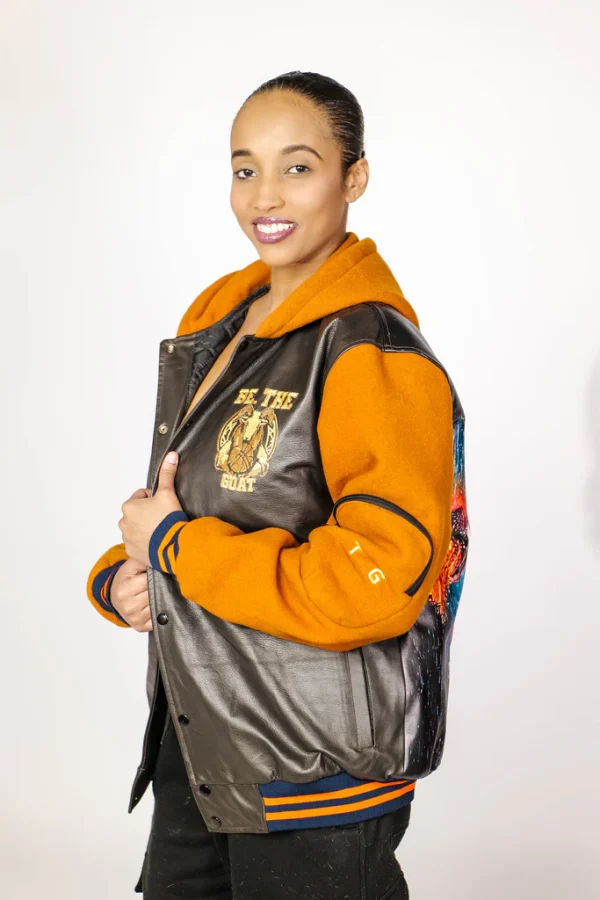 BE THE GOAT / LEATHER JACKET