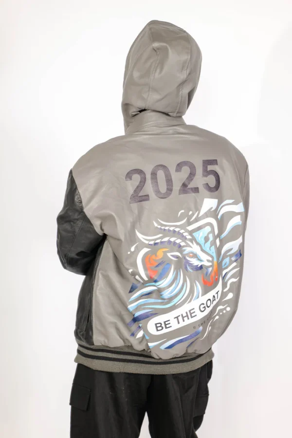 BE THE GOAT/ LEATHER JACKET - Image 4