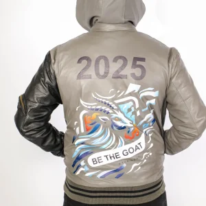 BE THE GOAT/ LEATHER JACKET