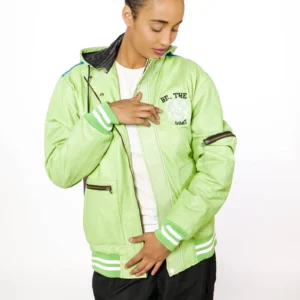 BE THE GOAT/ NOBODY MOVES LEATHER JACKET