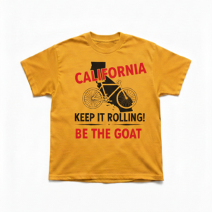 california yellow shirt