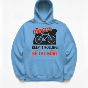 oregon skyblue hoodie