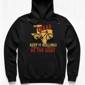 texas black hoodie